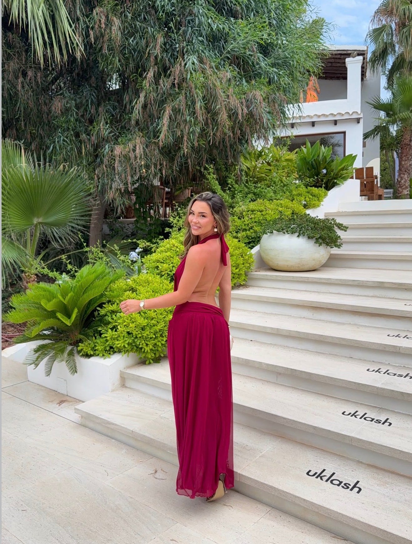 Yosei Dress in Red