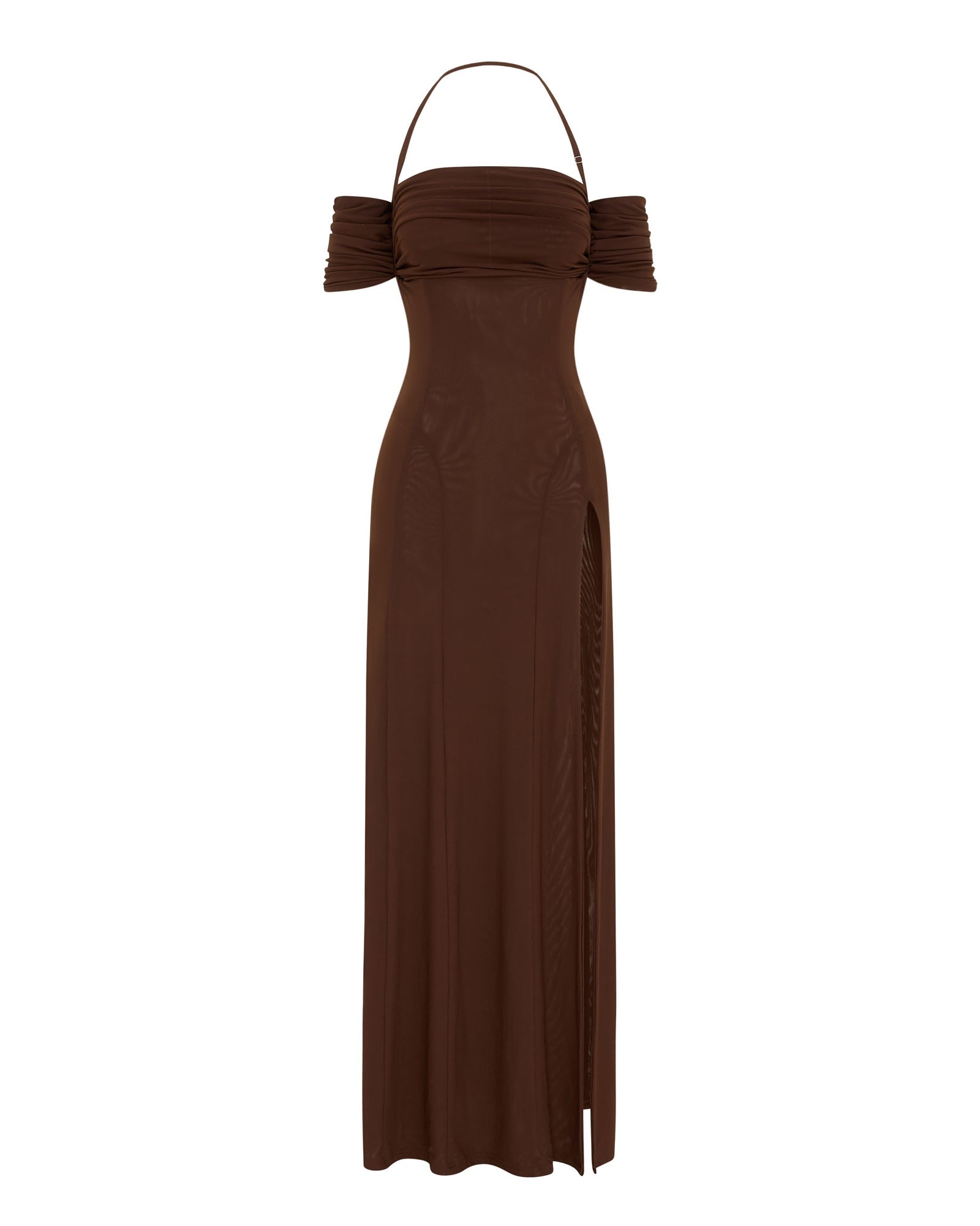 Zuri Dress in Brown