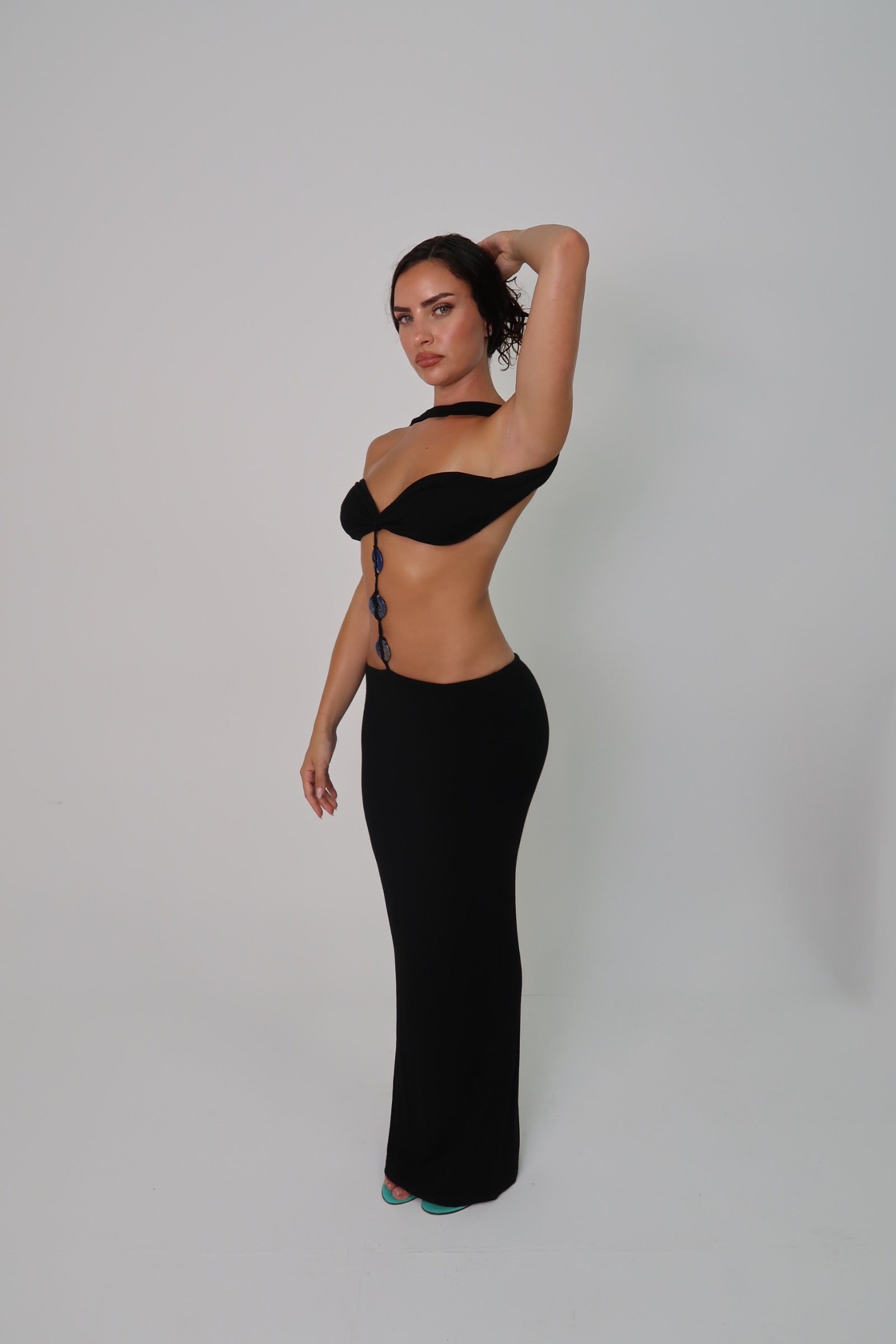 Mera Dress in Noir