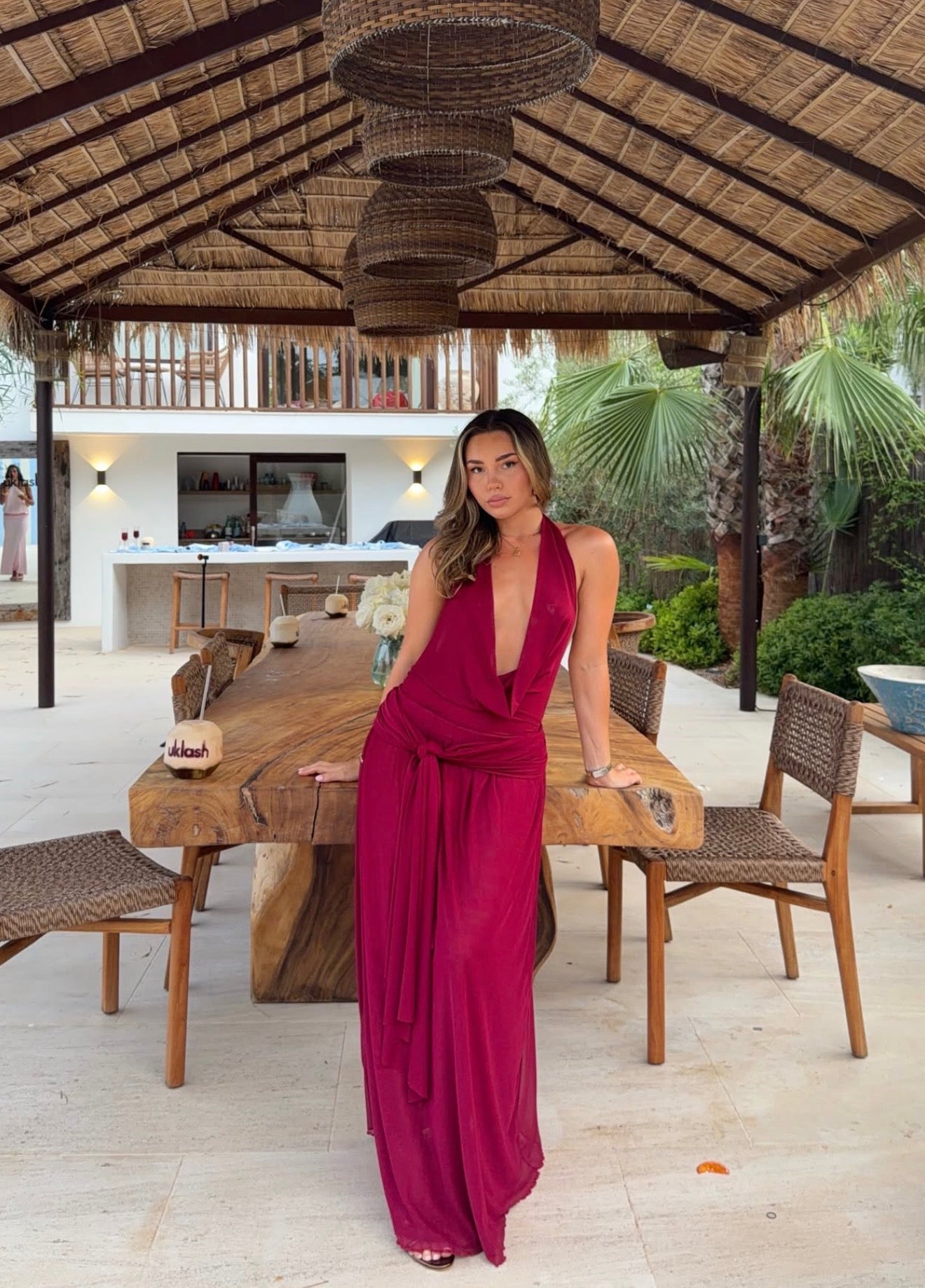 Yosei Dress in Red