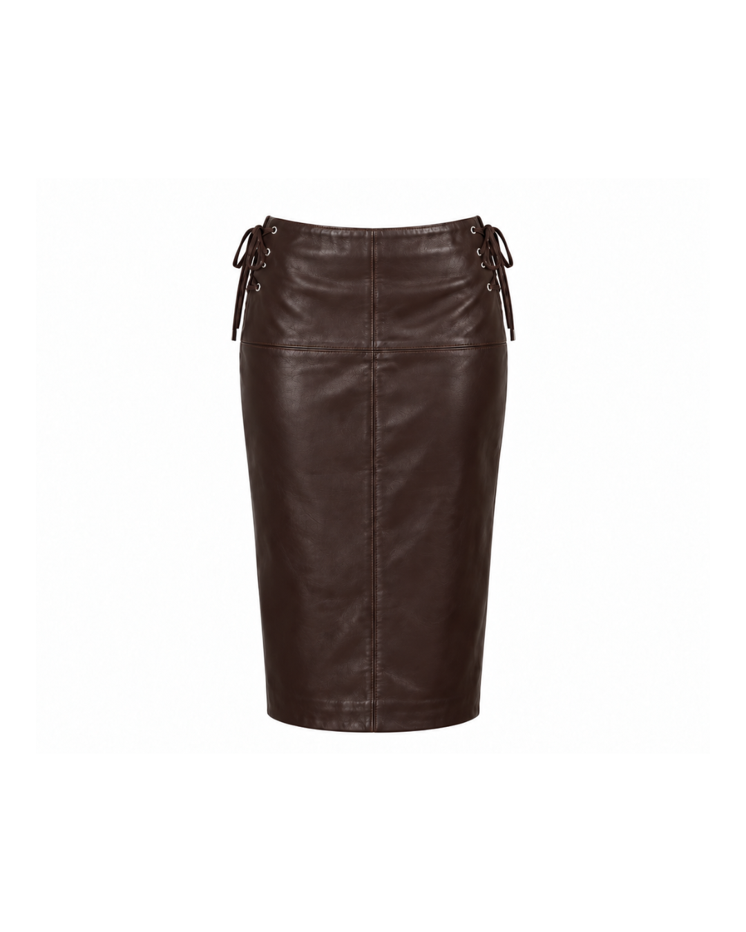 Suki Midi Skirt in Mahogany