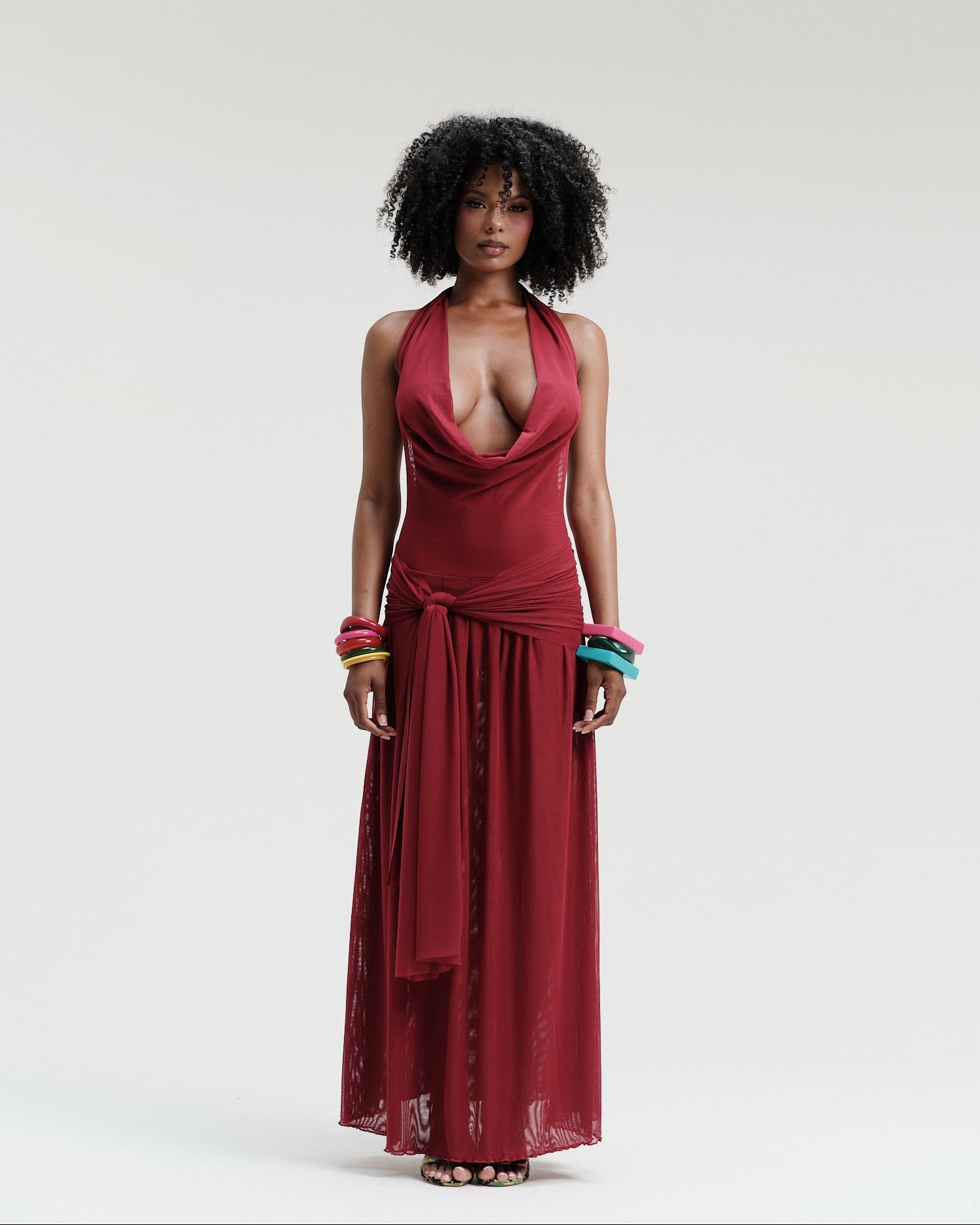Yosei Dress in Red