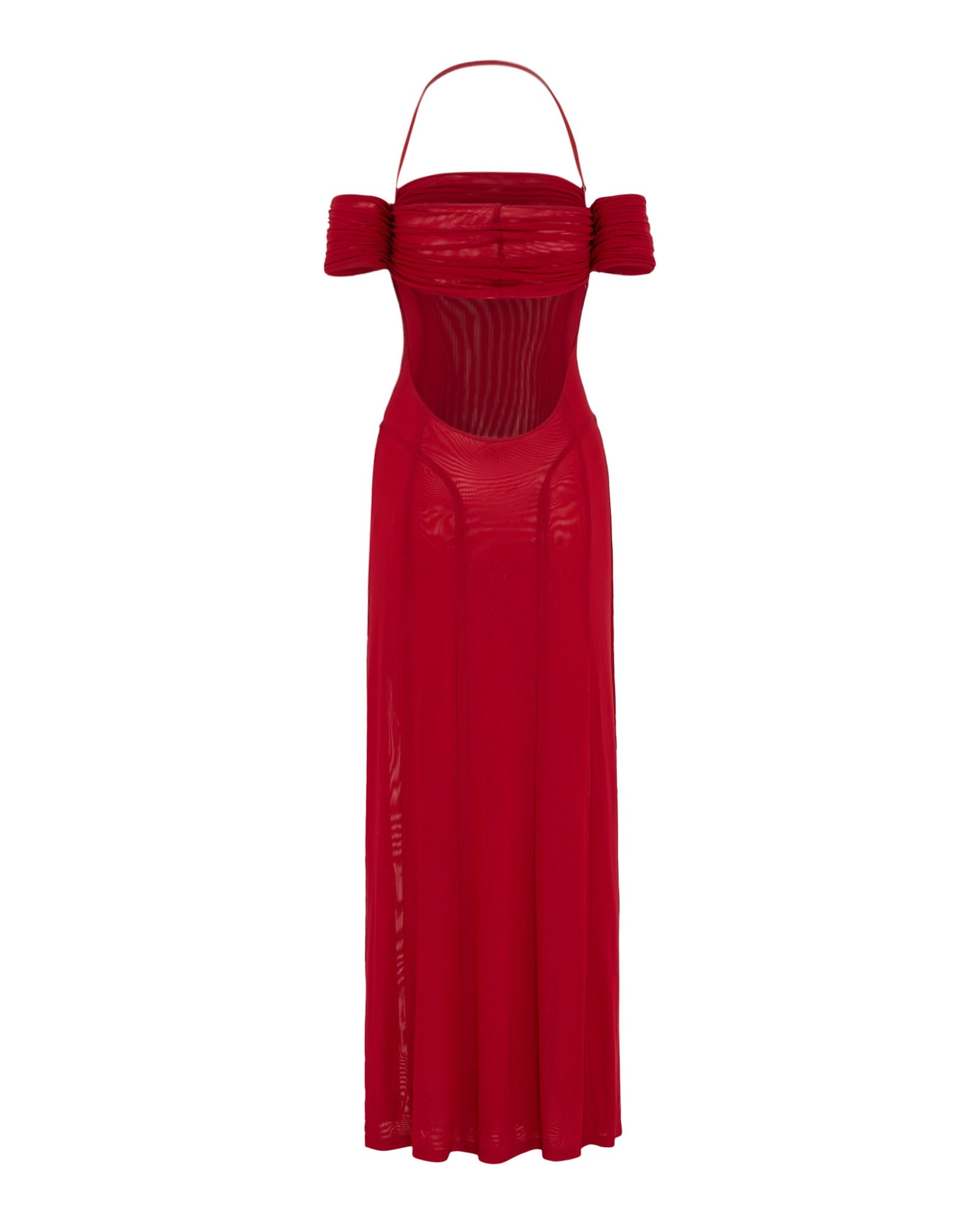 Zuri Dress in Red