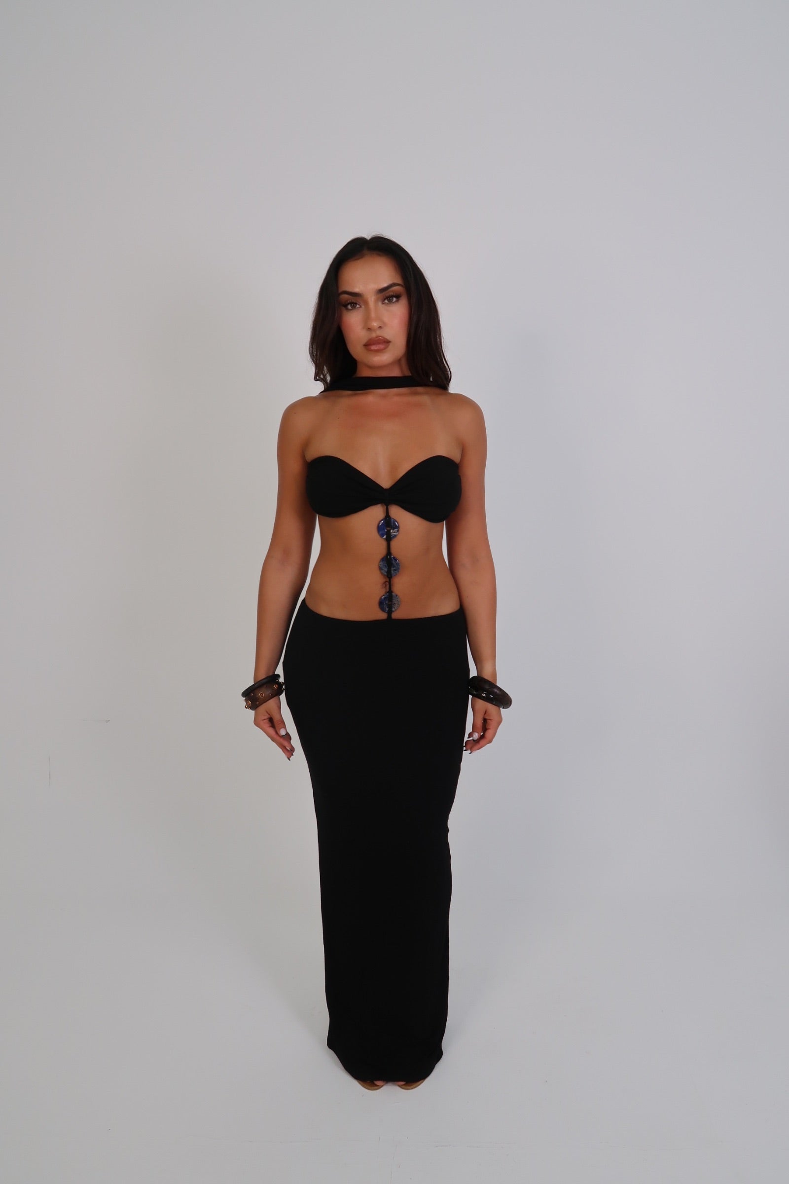 Mera Dress in Noir