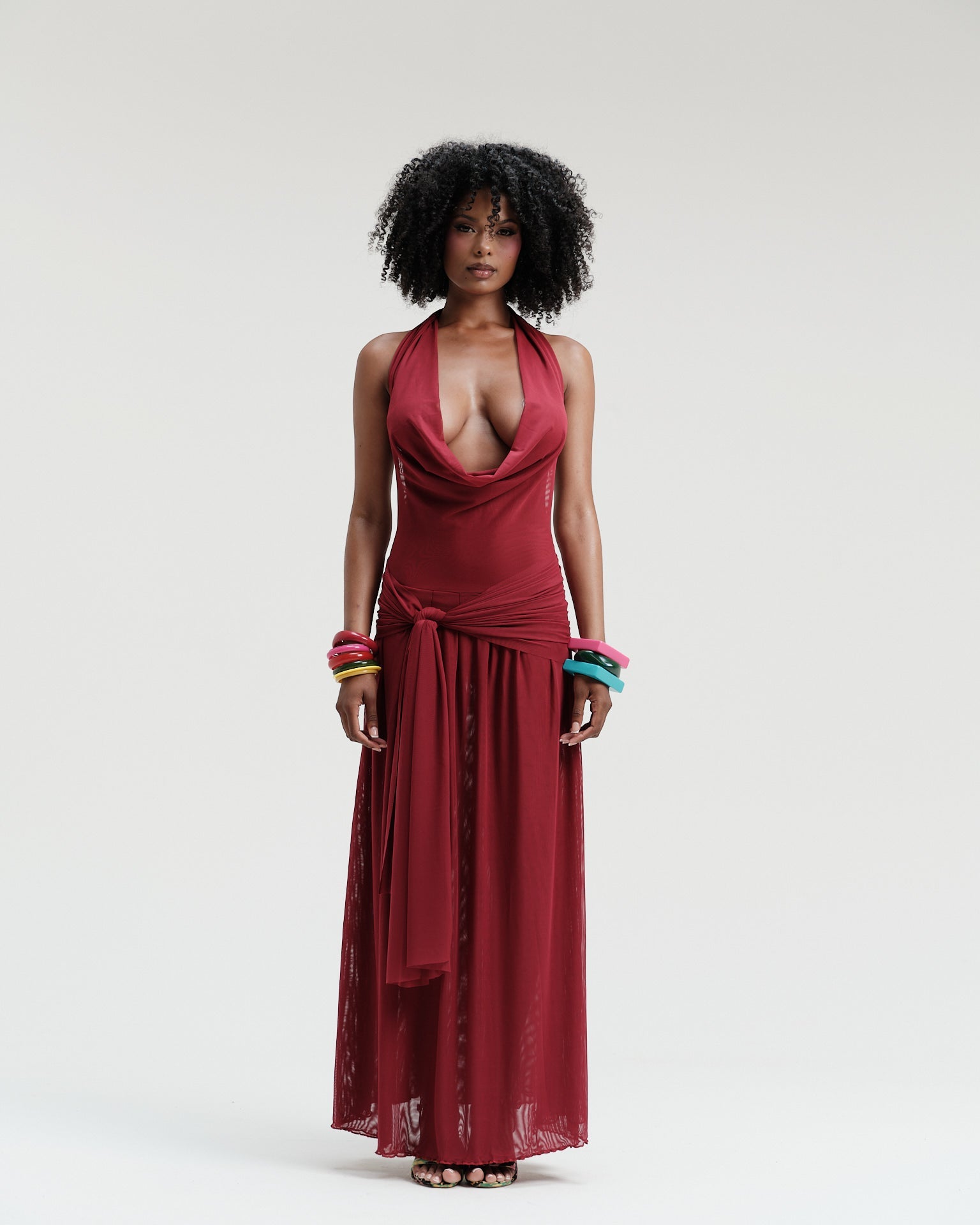 Yosei Dress in Red