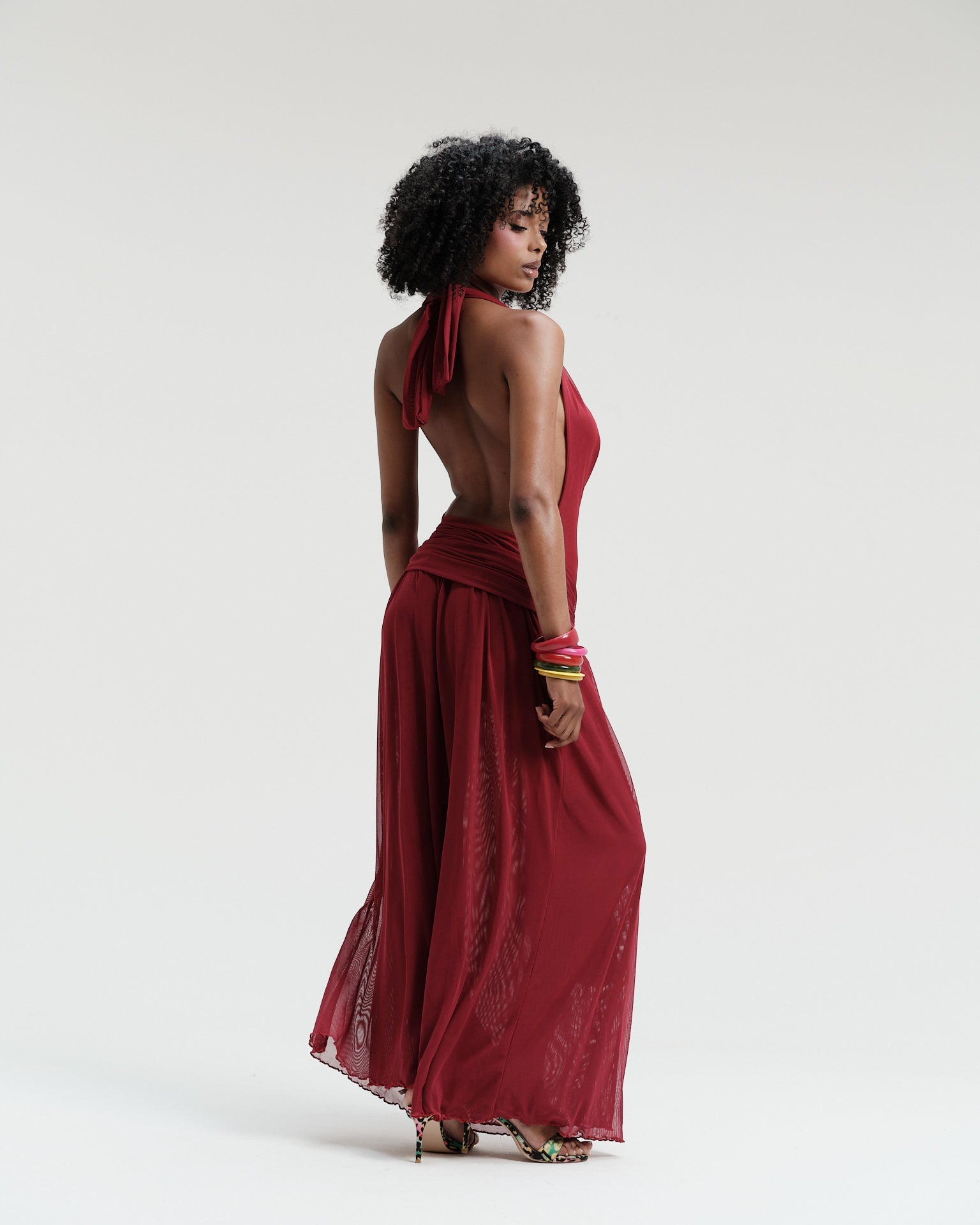 Yosei Dress in Red